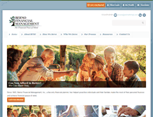 Tablet Screenshot of bernofinmgt.com